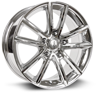 RTX OE 081097 - Auburn 17x7.5 5x127 ET35 CB71.5 Chrome Paint (PVD)