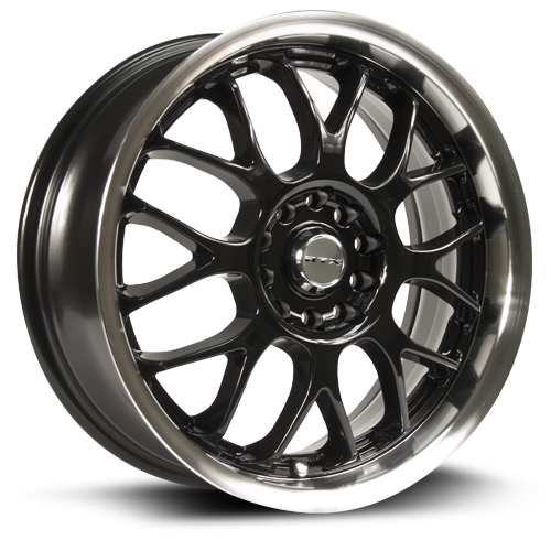 EURO 17X7 4-100/114.3 40P C73.1 BLACK MCH