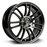 RADIAL 15X6.5 4-100 38P C73.1 BLACK MCH