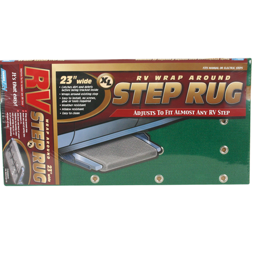 Camco 42933 XL Step Rug  - Green 23