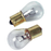 Camco 41263 Light Bulb Dome 12V-12W  - Replacement 93, 2pack