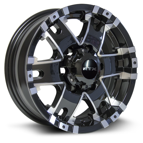 AXIS 15X6 5-114.3 0P C81 BLACK MCH