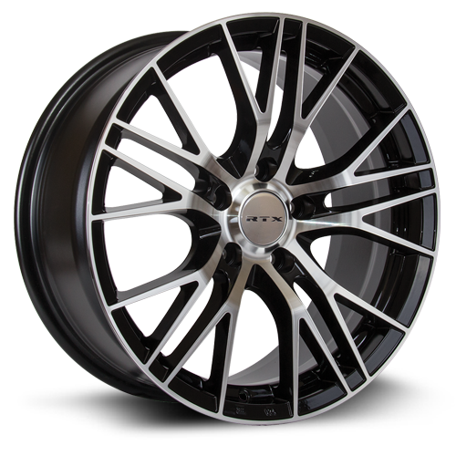 VERTEX 18X8 5-112 42P C66.6 BLACK MCH