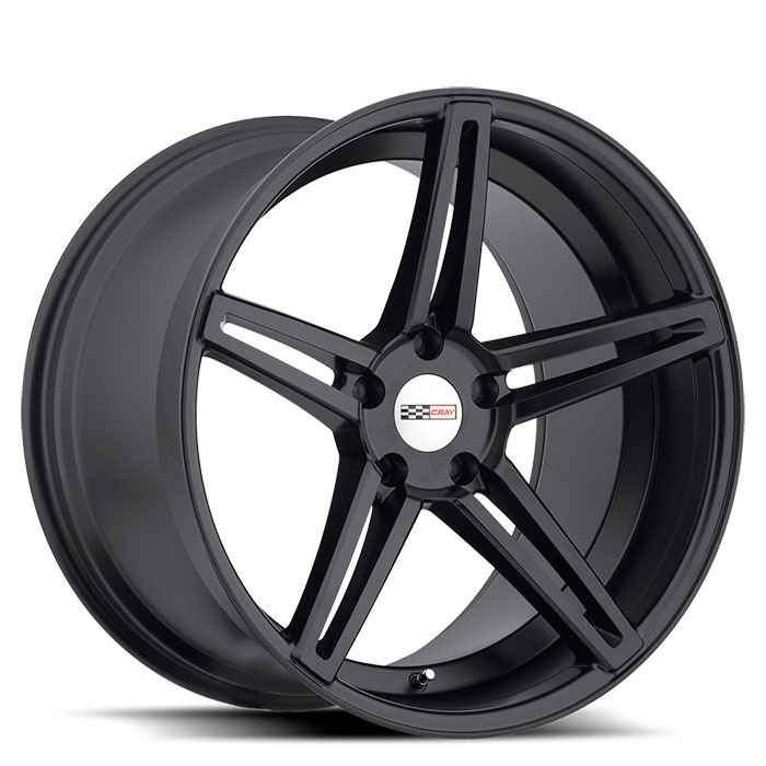 BRICKYARD 18X9 5-120.7 50P C70.3 MATTE BLK - MATTE MCH