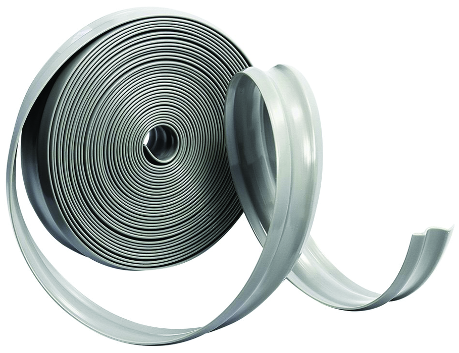 Camco 25333 Vinyl Trim Insert - 1" x 1000' Gray  Bilingual