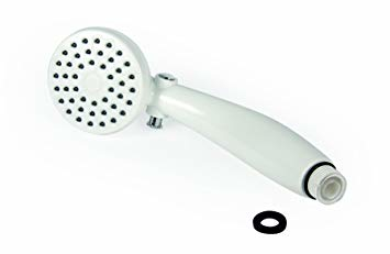 Camco 44023 Shower Head Outdoor  - White w/On/Off Switch