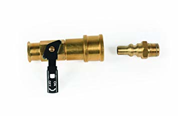 Camco 59853 Low Pressure Quick Connect Valve - Clamshell