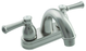 Dura Designer Arc Spout RV Lavatory Faucet - Brushed Satin Nickel