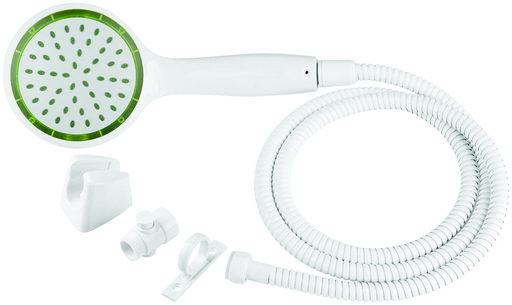 Dura Pressure Assist RV Shower Wand & Hose Kit - White