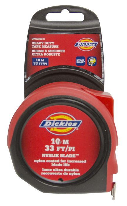 DICKIES HEAVY DUTY TAPE MEASURE 33FT/1IN