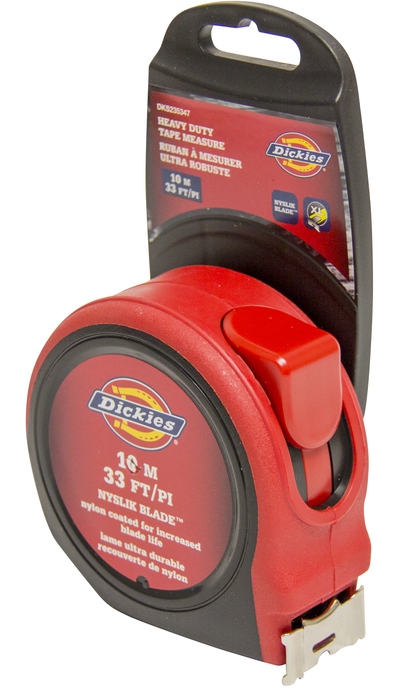 DICKIES HEAVY DUTY TAPE MEASURE 33FT/1IN