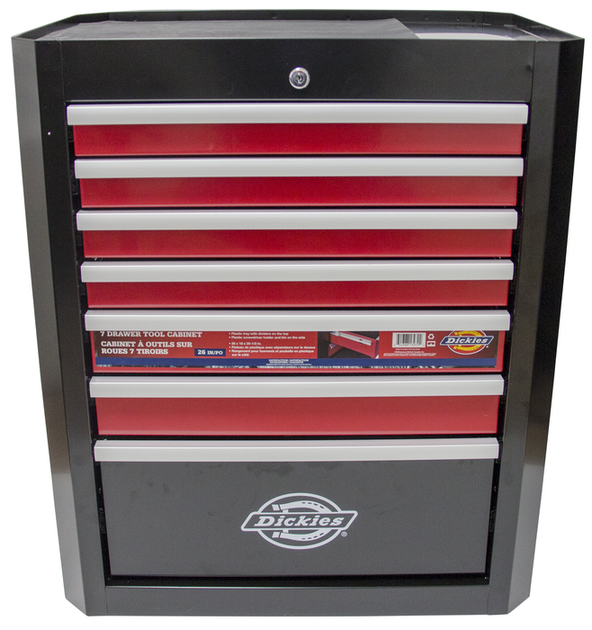 DICKIES 26IN 7 DRAWER TOOL CABINET