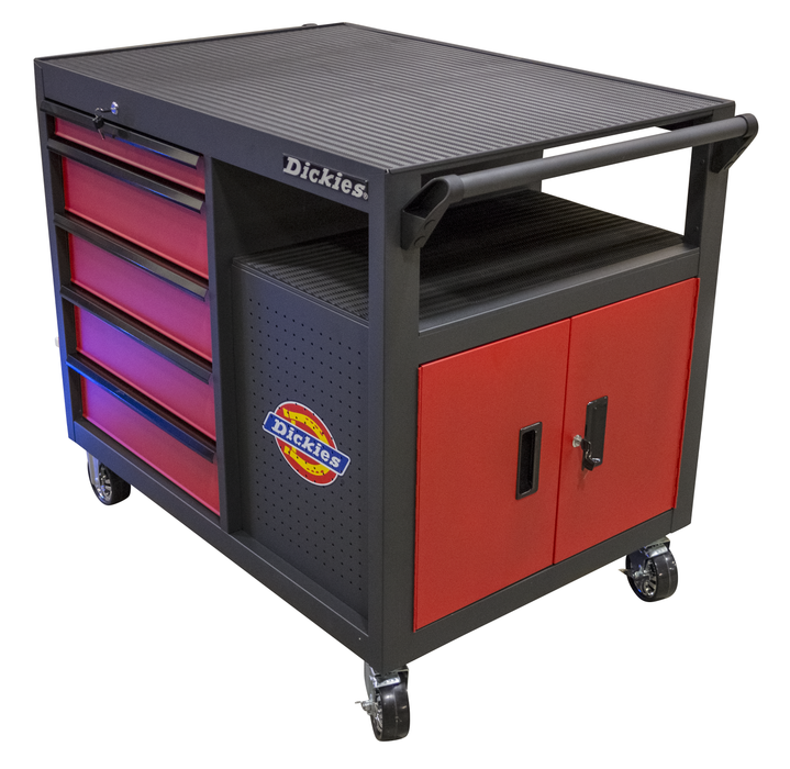 DICKIES 45IN 5 DRAWER & STORAGE WORK STATION