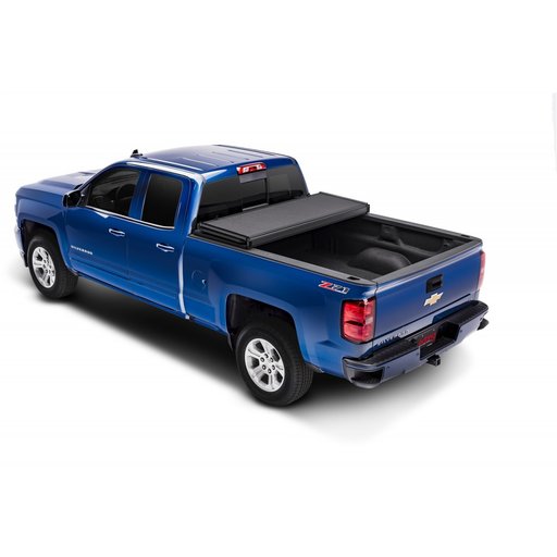 Extang 83455 - Solid Fold 2.0 Hard Tri-Fold Tonneau Cover Chevy Silverado/Sierra 8' 14-18