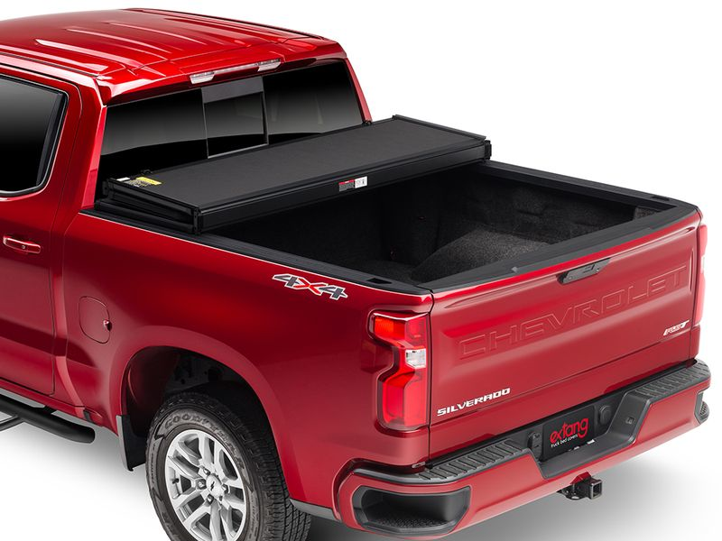 Extang 83422 - Solid Fold 2.0 Hard Tri-Fold Tonneau Cover Ram 6'4" 2019