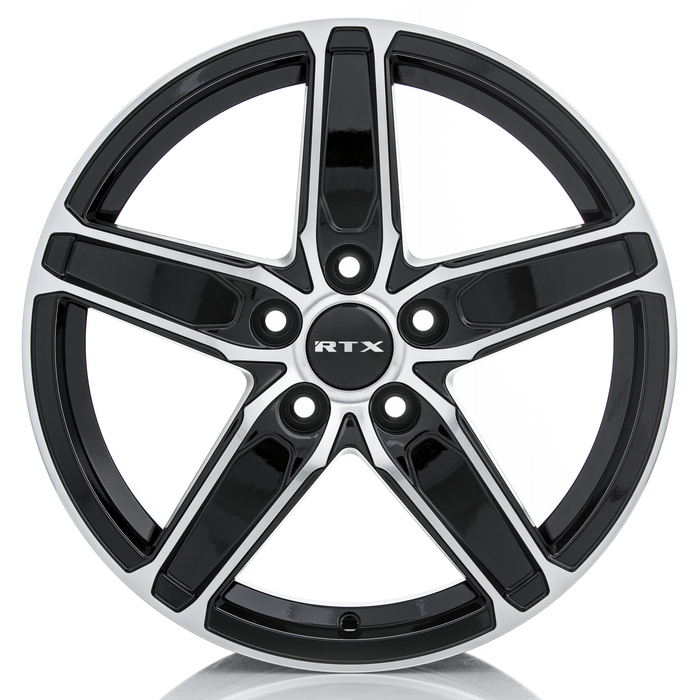 RTX 082327 - Frost 16x6.5 5x112 ET42 CB57.1 Black Machined