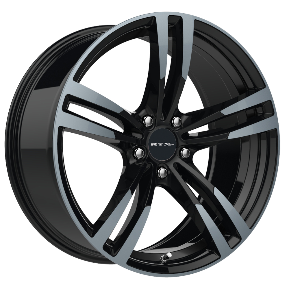 Graz 19x9.5 5x112 40P CB66.6 Black Machined Grey