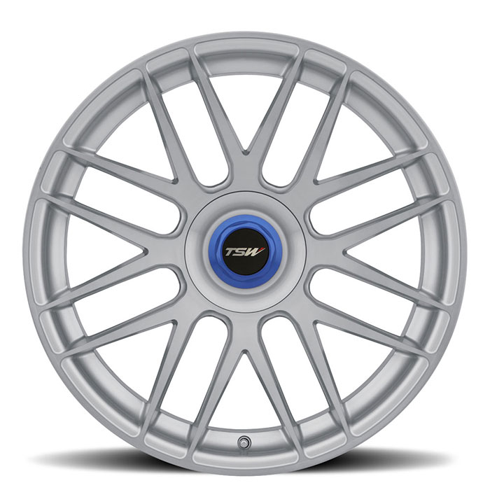 TSW 1995HKT355112S66 - Hockenheim-T 19x9.5 5x112 ET35 CB66.6 Silver with Brushed Silver Face