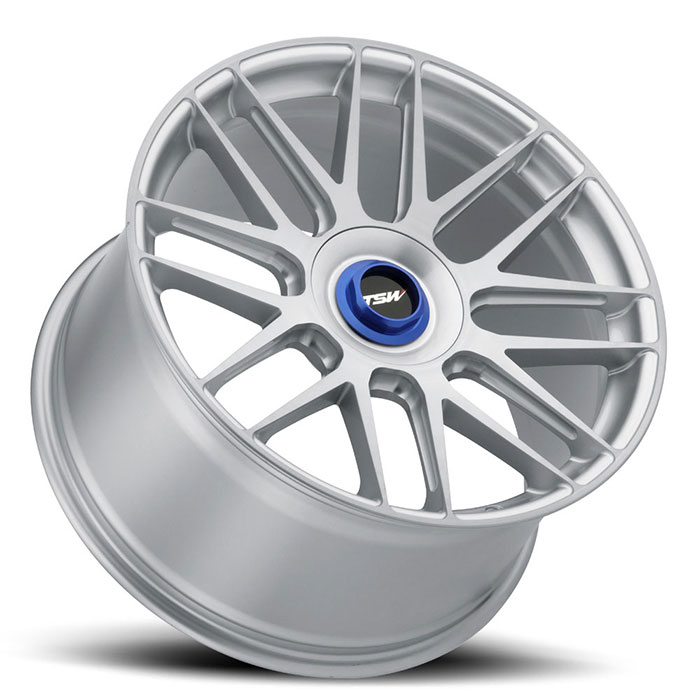 TSW 1985HKT355114S76 - Hockenheim-T 19x8.5 5x114.3 ET35 CB76.1 Silver with Brushed Silver Face