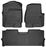 Husky Liners 13301 - WeatherBeater 1st Row Black Floor Liners Ford F-250/350/450 CrewCab 17-19