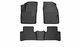 Husky Liners 13321 - WeatherBeater 1st Row Black Floor Liners Ford Super Duty 17-19