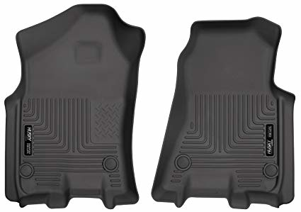 Husky Liners 13741 - WeatherBeater 1st Row Black Floor Liners Ram 2019