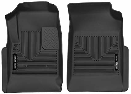 Husky Liners 18111 - WeatherBeater 1st Row Black Floor Liners Chevy Colorado/Canyon 15-19