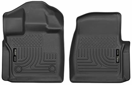 Husky Liners 18351 - WeatherBeater 1st Row Black Floor Liners Ford F-150 15-19