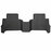 Husky Linerss 19111 - WeatherBeater 2nd Row Black Floor Liners Chevy Colorado/Canyon CrewCab 15-19