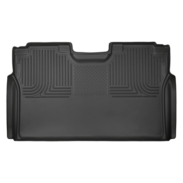 Husky Linerss 19371 - WeatherBeater 2nd Row Full Coverage Black Floor Liners Ford F-150 SuperCab 15-19