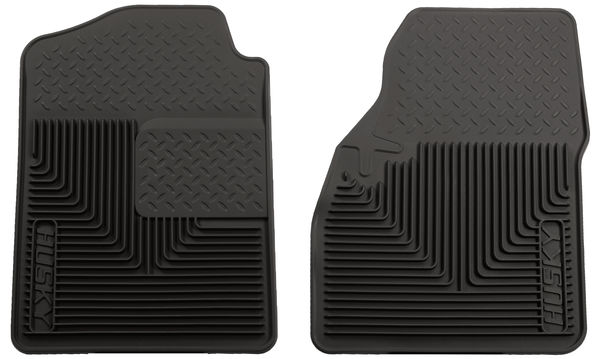 Husky Liners 51031 - Heavy Duty 1st Row Black Floor Mats Chevy Silverado/Sierra 3500 01-07