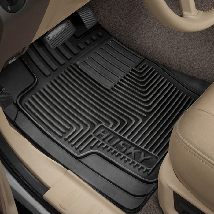 Husky Liners 51171 - Heavy Duty 1st Row Black Floor Mats Toyota Highlander 01-08