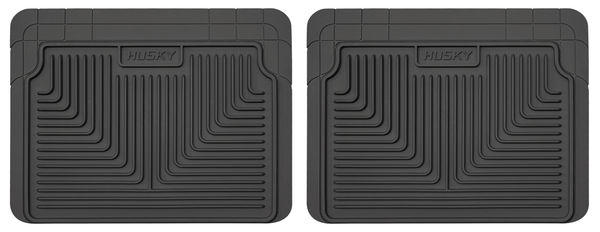 Husky Liners 52021 - Heavy Duty 2nd or 3rd Seat Floor Mats Chevy Silverado 3500 01-07