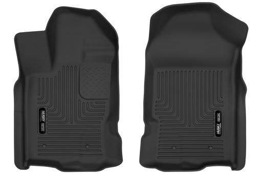 Husky Liners 54701 - X-Act Contour 1st Row Black Floor Liners  Ford Ranger Crew Cab 2019