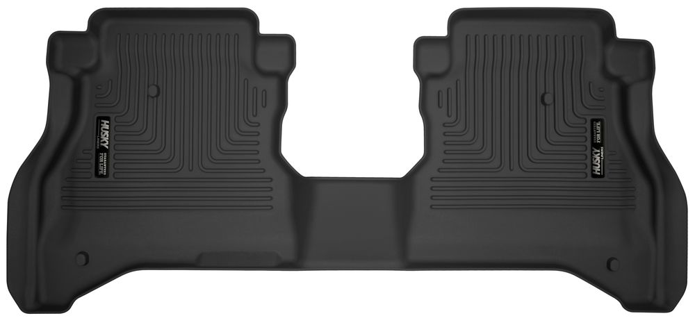 Husky Liners 54791 - X-Act Contour 2nd Row Black Floor Liner Jeep Gladiator Crew Cab 2020