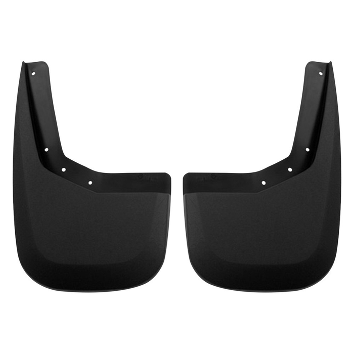 Husky Liners 56091 - Custom Molded Front, Black Mud Guards Dodge Dakota 05-11