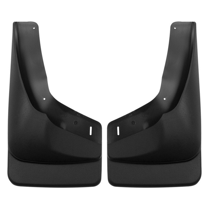 Husky Liners 56211 - Custom Molded Front, Black Mud Guards Chevy Avalanche 02-06