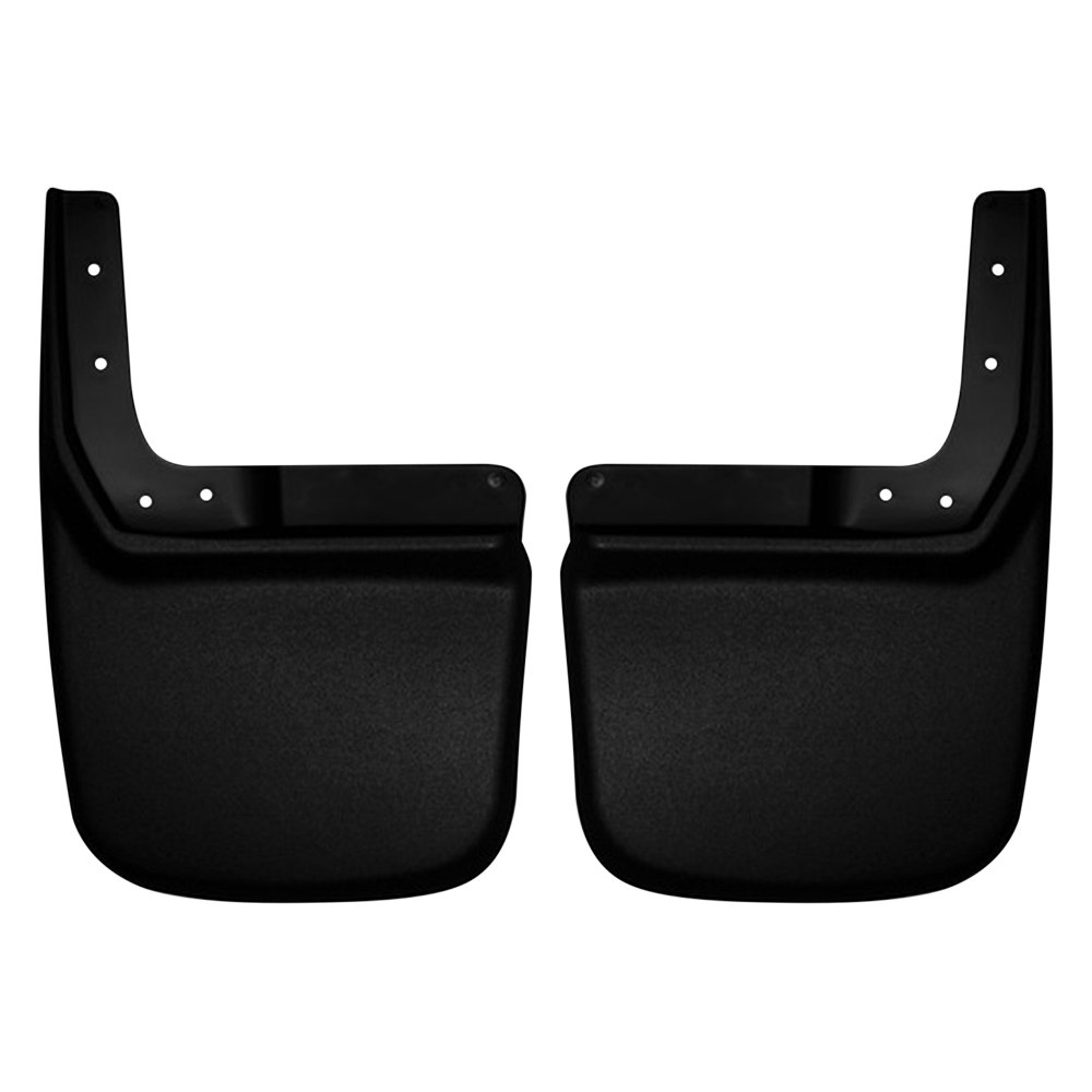 Husky Liners 57141 - Custom Molded Rear, Black Mud Rear Jeep Wrangler 07-17