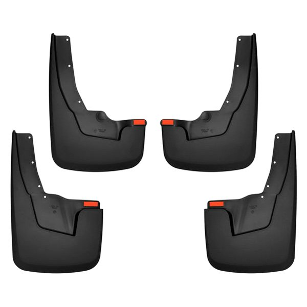 Husky Liners 58136 - Custom Molded Front/Rear, Black Mud Ram 2019