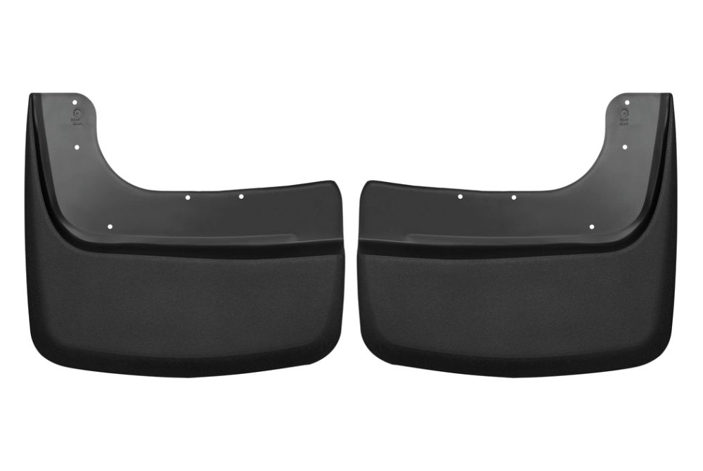 Husky Liners 59481 - Custom Molded Rear, Black Mud Ford F-350 Super Duty 17-19