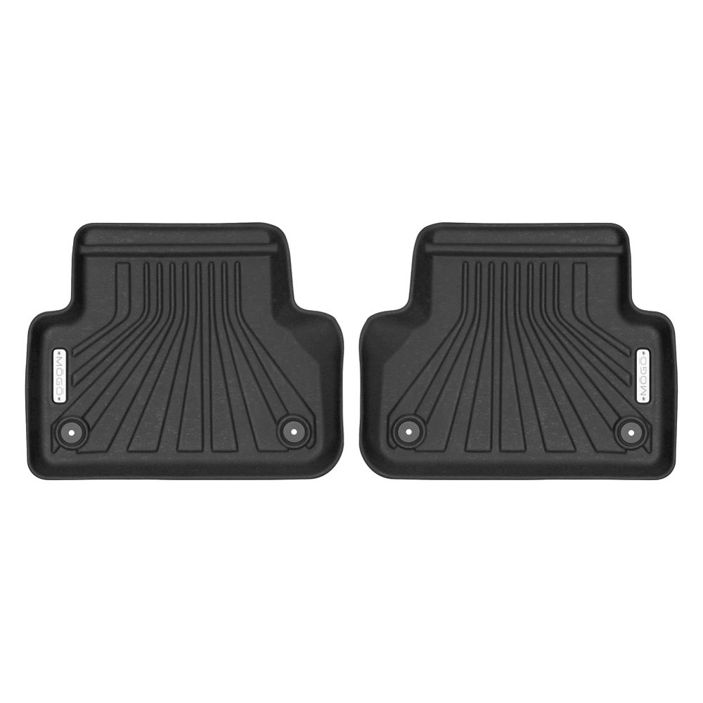 Husky Liners 70271 - MOGO 2nd Row Black Floor Liners Audi A4/S4 17-19