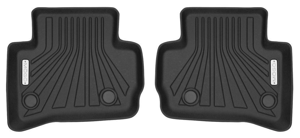 Husky Liners 70321 - MOGO 2nd Row Black Floor Liners Jaguar F-Pace 17-19