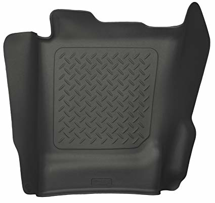 Husky Liners 83231 - WeatherBeater Center Hump Area Black Floor Liner Chevy Silverado/Sierra 1500 CrewCab 07-13