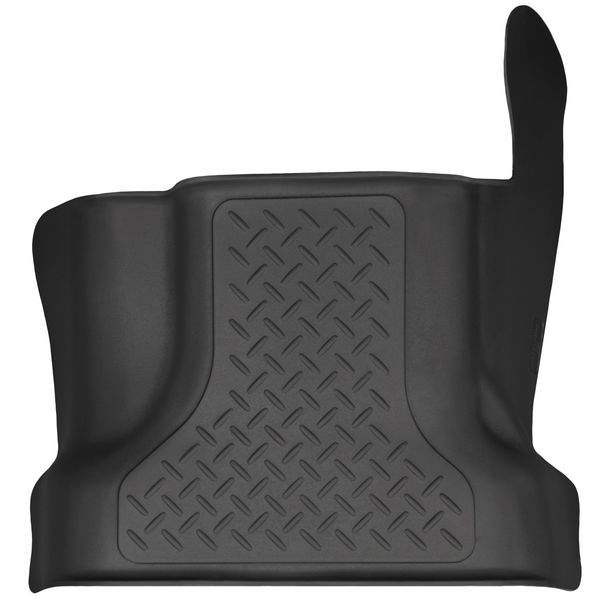 Husky Liners 83361 - WeatherBeater Center Hump Area Black Floor Liner Ford Super Duty 17-19