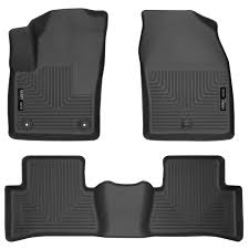 Husky Liners 95651 - WeatherBeater 1st & 2nd Row Black Floor Liner Set Toyota C-HR 18-19