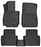 Husky Liners 96701 - WeatherBeater 1st & 2nd Row Black Floor Liner Set Mazda CX3 16-19