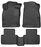 Husky Liners 98461 - WeatherBeater 1st & 2nd Row Footwell Coverage Black Floor Liner Set Honda Civic 16-19