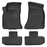 Husky Liners 99171 - WeatherBeater 1st & 2nd Row Black Floor Liner Set Dodge Challenger 16-19