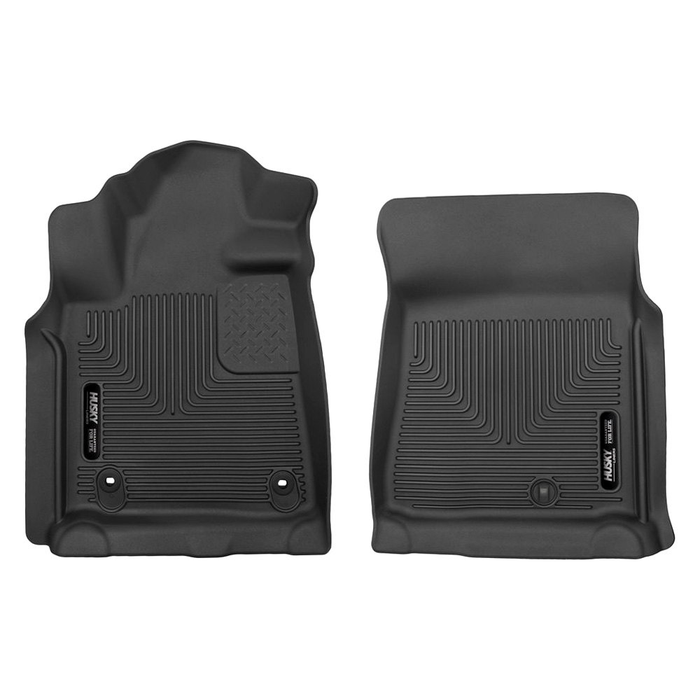 Husky Liners 53711 - X-Act Contour 1st Row Black Floor Liners Toyota Tundra 12-19