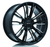 RTX OE 082007 - Kleve 20x9 5x120 ET35 CB74.1 Black with Milled Spokes